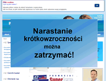 Tablet Screenshot of pierwszesoczewki.pl